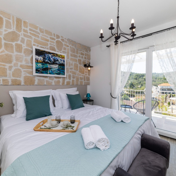 Bedrooms, Tilagus holiday villa - Perla, Holiday villas Tilagus in Zadar and on the Dugi otok, Dalmatia, Croatia Žman